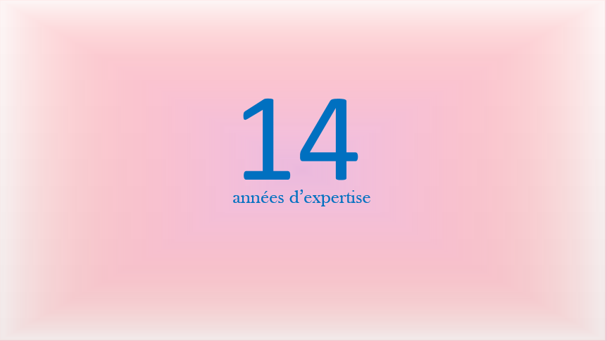 14ème année d'expertise